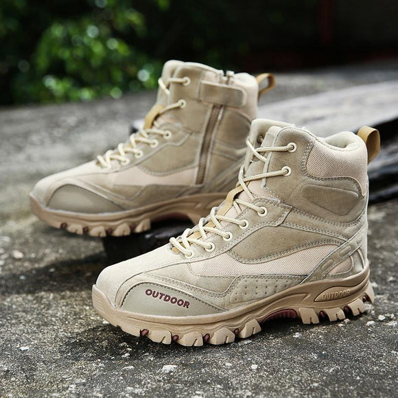 Shawbest - Tactical Military Combat Boots Men Outdoor Boots