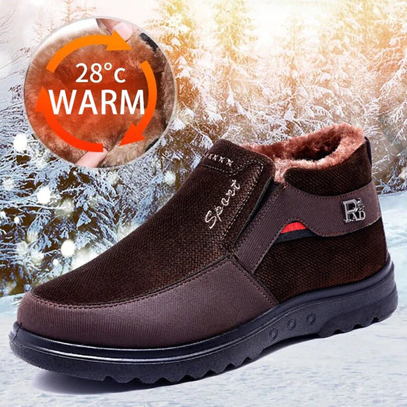 Shawbest-New Mens Keep Warm Winter Boots