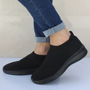Shawbest-Basic Slip On Flat Female Casual Shoes