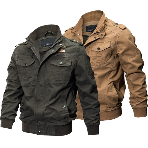 Shawbest-Mens Outdoor Cotton Casual Jackets