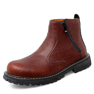 Shawbest-New Men Genuine Leather Boots