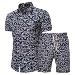 Shawbest-Summer New Men's Printed Sets