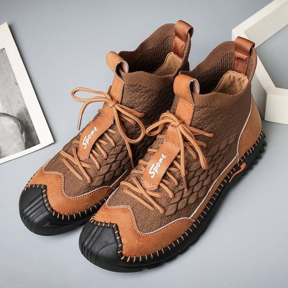 Shawbest-Men's Casual Handmade Walking Shoes