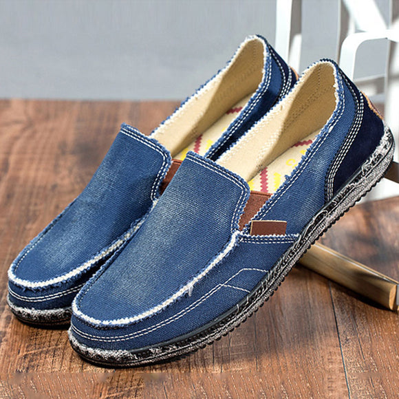 Shawbest-Men Classic Washed Loafers