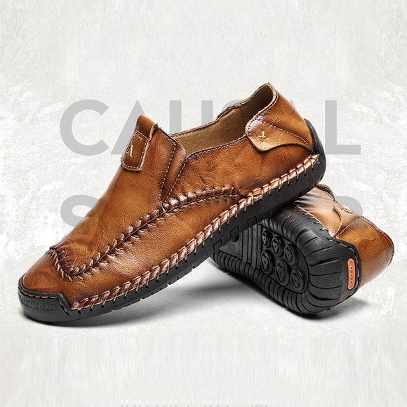 Shawbest-Handmade Leather Casual Men Shoes
