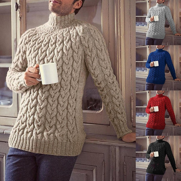 Shawbest-Men All-match Knitted Sweater