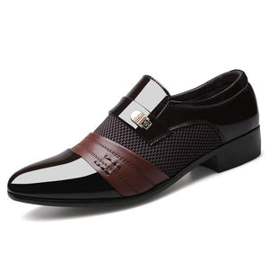 Shawbest-Men Oxfords Business Dress Shoes
