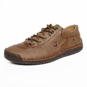 Shawbest-Men Casual Leather Handmade Shoes