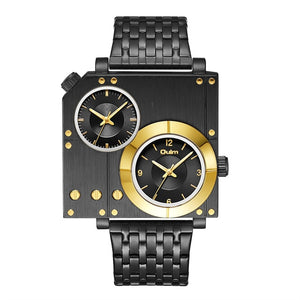 Shawbest-Fashion Dual Time Zone Men Watches