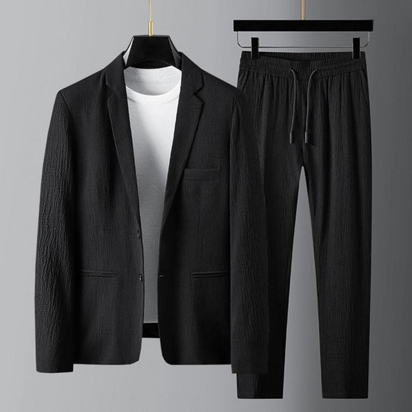 Shawbest-Men Fashion Blazer Pants Suit