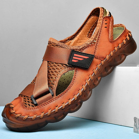 Shawbest-Men Fashion Summer Handmade Sandals