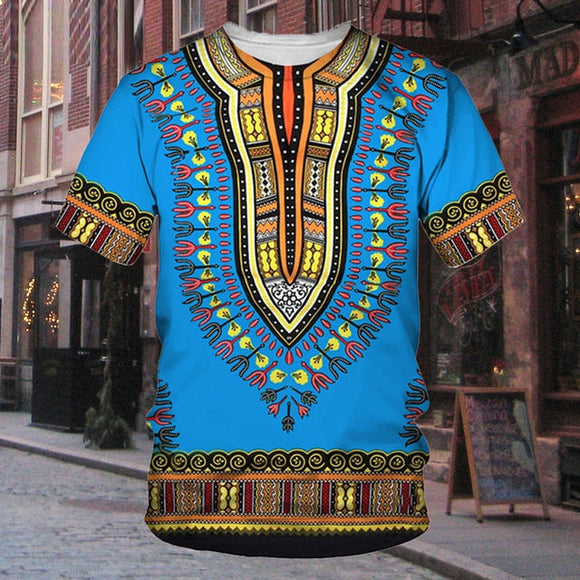 Shawbest-Ethnic Style T-Shirt