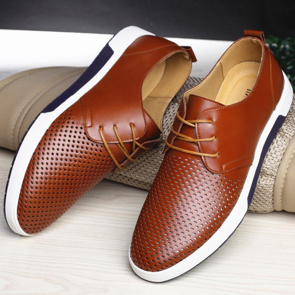 Shawbest - Fashion Men's Breathable Oxford Casual Shoes