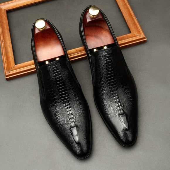 Shawbest-Handmade Mens Wedding Oxford Shoes