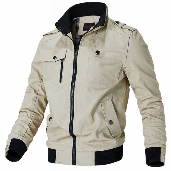 Shawbest-Men Fashion Casual Windbreaker Jacket