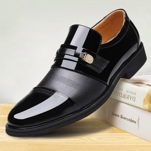 Shawbest-Luxury Fashion Men Business Dress Loafers