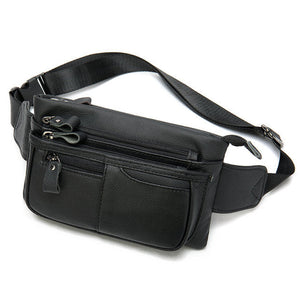 Shawbest-Men's Leather Belt Bag