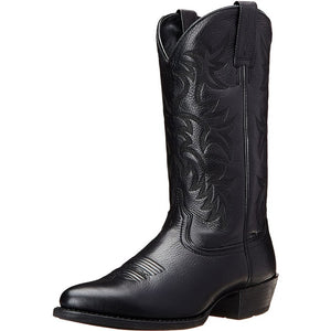 Shawbest - Autumn Winter Embroidered Men's Middle Tube Cowboy Boots