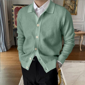 Shawbest-Men Casual Fashion Simple Cardigan