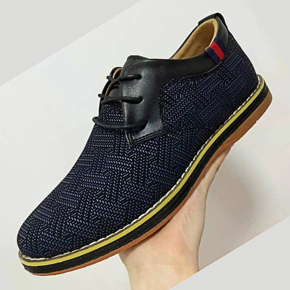 Shawbest-Men Fashion Leather Comfortable Casual Shoes