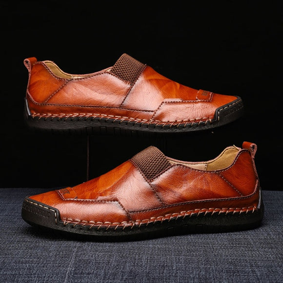 Shawbest-Summer Men Casual Leather Loafers