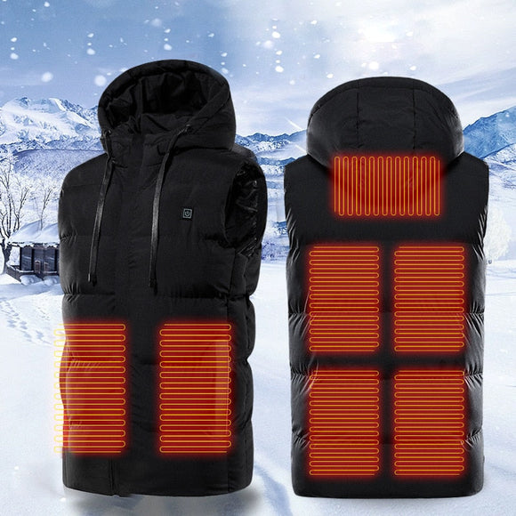 Shawbest-Men USB Smart Heating Vest
