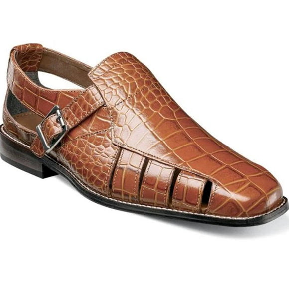 Shawbest-Men Breathable Business Sandals