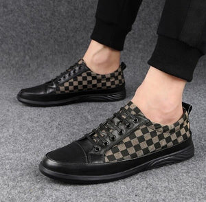 Shawbest - Men Fashion Business Casual Leather Shoes