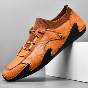 Shawbest-Casual Leather Handmade Men Shoes
