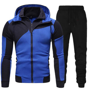 Shawbest-Men's Hoodies Casual Tracksuit