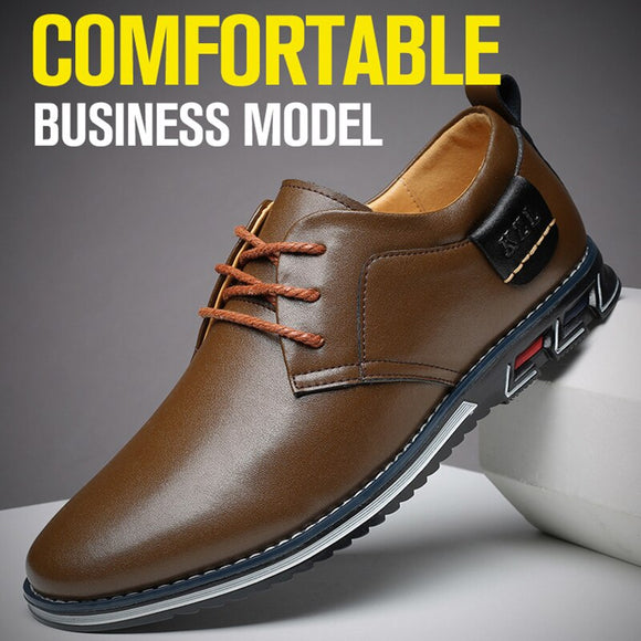Shawbest-2021 Men Leather Handmade Shoes