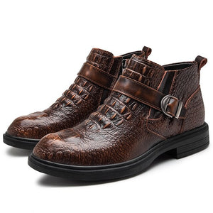 Shawbest - Men's Fashion Genuine Leather Boots