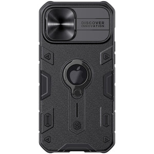 Impact Resistant Armor Cover Slide Camera Case for iPhone 12
