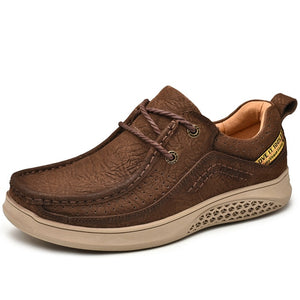 Shawbest-Natural Leather Men Shoes