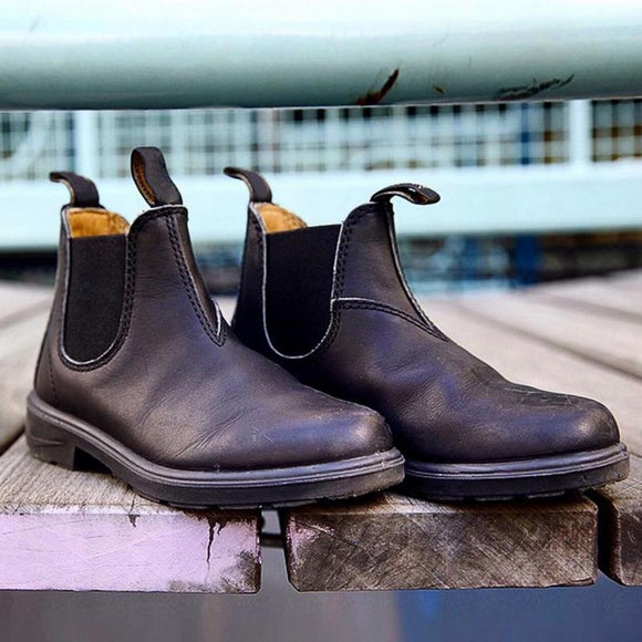 Shawbest-New Men Fashion Waterproof Ankle Boots