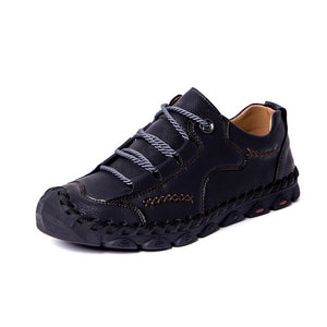 Shawbest-Casual Breathable Lace-up Male Shoes