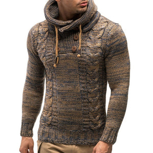 Shawbest-Men Warm Hooded Knitted Fashion Pullovers