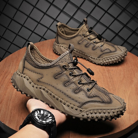 Shawbest-Men New Soft Flat Breathable Shoes