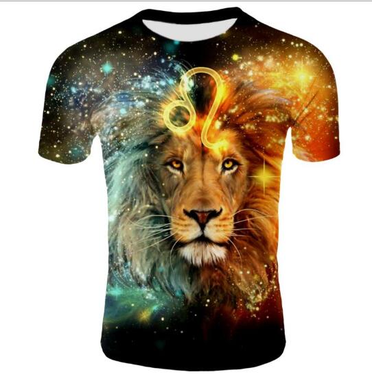 Lion Shirt 3D Men T-Shirt