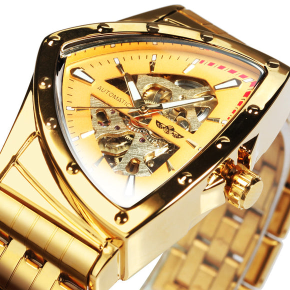 Shawbest-Luxury Triangle Skeleton Mechanical Watch
