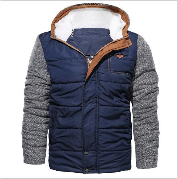 Shawbest-Hooded Warm Winter Men Jacket