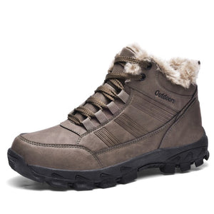 Shawbest-Men Outdoor Winter Work Casual Boots