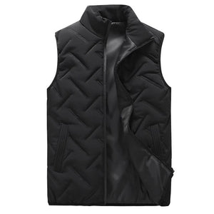 Shawbest-Men Winter High Quality Thick Vests