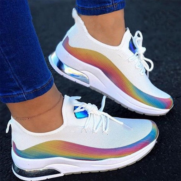 Shawbest-New Women Colorful Cool Sneakers