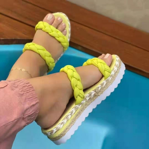 Shawbest-Women Summer Platform Beach Sandals