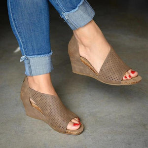 Shawbest-Women Summer Comfy Platform Sandals