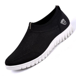 Shawbest - Mens Summer Slip-On Mesh Breathable Shoes